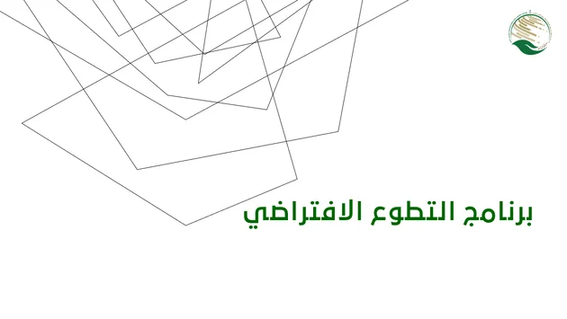 برنامج التطوع الافتراضي