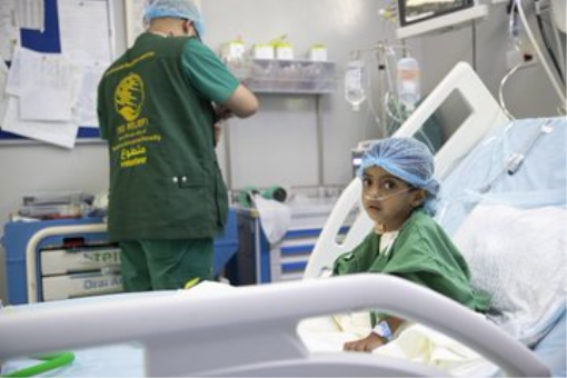 الحملة الطبية التطوعية لجراحة القلب المفتوح والقسطرة للأطفال بـ حضرموت في اليمن